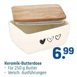 Rossmann Keramik-Butterdose Angebot
