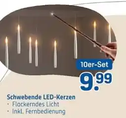 Rossmann Schwebende LED-Kerzen Angebot