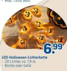 Rossmann LED-Halloween-Lichterkette Angebot