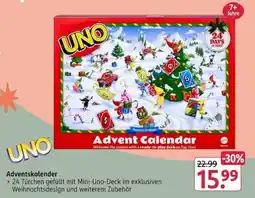 Rossmann UNO Adventskalender Angebot