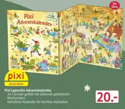 Rossmann Pixi Leporello Adventskalender Angebot