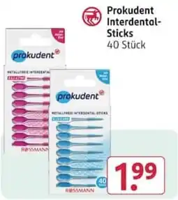 Rossmann Prokudent Interdental-Sticks Angebot