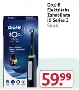 Rossmann Oral-B Elektrische Zahnbürste iO Series 3 Angebot