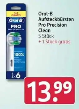 Rossmann Oral-B Aufsteckbürsten Pro Precision Clean Angebot