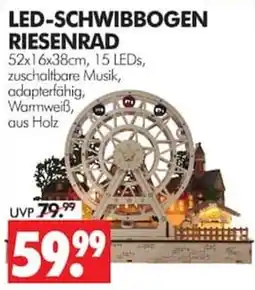 Wreesmann LED-SCHWIBBOGEN RIESENRAD Angebot