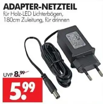 Wreesmann ADAPTER-NETZTEIL für Holz-LED Lichterbögen Angebot