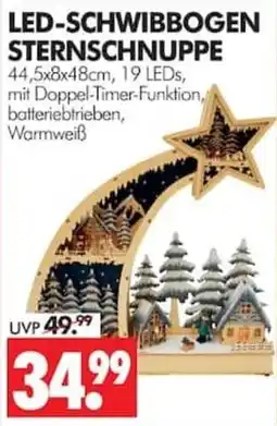 Wreesmann LED-SCHWIBBOGEN STERNSCHNUPPE Angebot