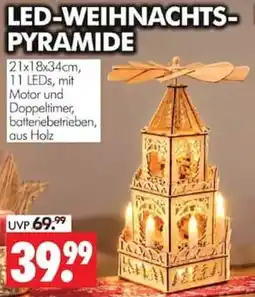 Wreesmann LED-WEIHNACHTS-PYRAMIDE Angebot