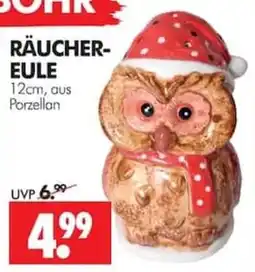 Wreesmann RÄUCHER-EULE Angebot