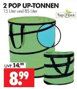 Wreesmann 2 POP UP-TONNEN Top Flora Angebot