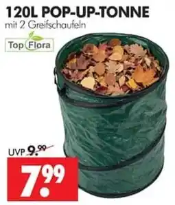 Wreesmann 120L POP-UP-TONNE mit 2 Greifschaufeln Top Flora Angebot