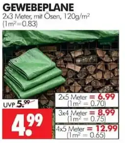 Wreesmann GEWEBEPLANE Angebot