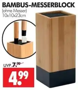 Wreesmann BAMBUS-MESSERBLOCK Angebot
