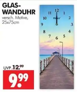 Wreesmann GLAS-WANDUHR Angebot