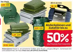 Rusta Abdeckplanen und Zubehör Angebot