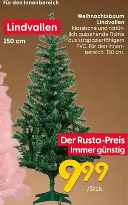 Rusta Weihnachtsbaum Lindvallen Angebot