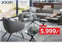 XXXLutz JOOP! POSH LEDER-WOHNLANDSCHAFT Angebot