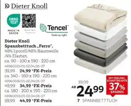 XXXLutz Dieter Knoll Spannbetttuch „Ferro“ Angebot