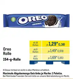 METRO Oreo Rolle Angebot