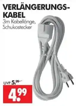 Wreesmann VERLÄNGERUNGS-KABEL Angebot