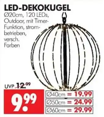 Wreesmann LED-DEKOKUGEL Angebot