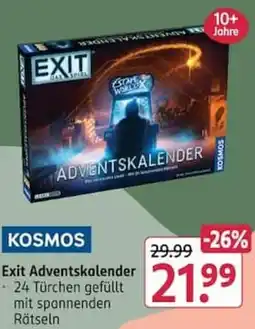 Rossmann Exit Adventskalender Angebot
