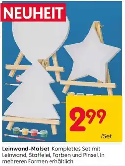 Rusta Leinwand-Malset Angebot