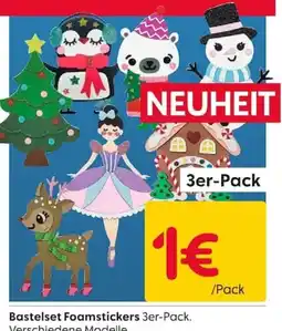 Rusta Bastelset Foamstickers Angebot