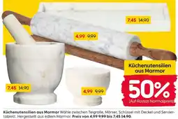 Rusta Küchenutensilien aus Marmor Angebot