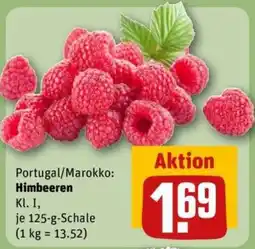 REWE Himbeeren Angebot