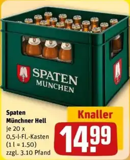 REWE Spaten Münchner Hell Angebot
