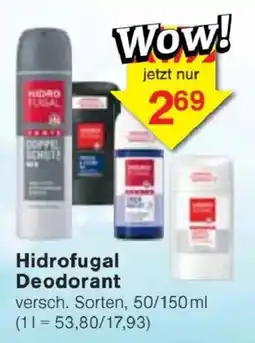Jawoll Hidrofugal Deodorant Angebot