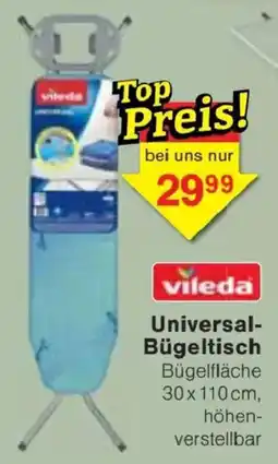 Jawoll vileda Universal-Bügeltisch Angebot