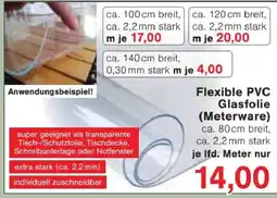 Jawoll Flexible PVC Glasfolie Angebot