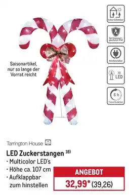 METRO Tarrington House LED Zuckerstangen Angebot