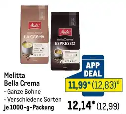 METRO Melitta Bella Crema Angebot