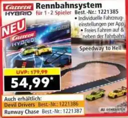 Norma Carrera Rennbahnsystem Angebot