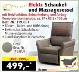 Norma Elektr. Schaukel- und Massagesessel Angebot