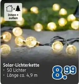 Rossmann Solar-Lichterkette Angebot
