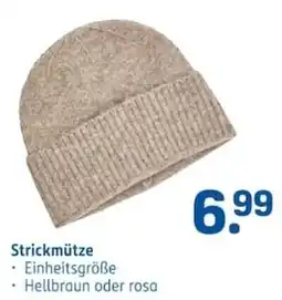 Rossmann Strickmütze Angebot