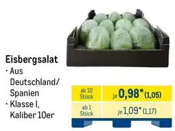 METRO Eisbergsalat Angebot