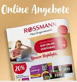 Rossmann whiskas Katzenfutter Angebot
