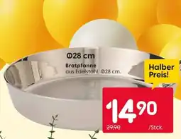 Rusta Bratpfanne aus Edelstahl Angebot
