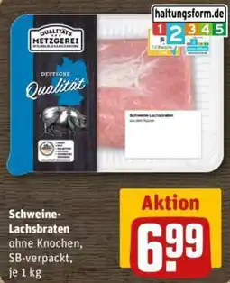 REWE Schweine-Lachssbraten Angebot