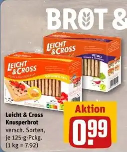 REWE Leicht & Cross Knusperbrot Angebot