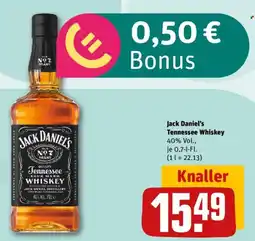 REWE Jack Daniel's Tennessee Whiskey Angebot