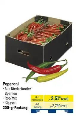 METRO Peperoni Angebot