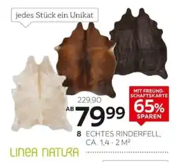 XXXLutz Linea natura echtes rinderfell Angebot