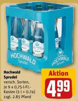 REWE Hochwald Sprudel Angebot