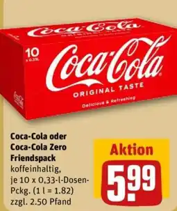 REWE Coca-Cola Angebot
